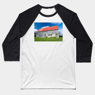 Barn with a Red Roof Baseball T-Shirt